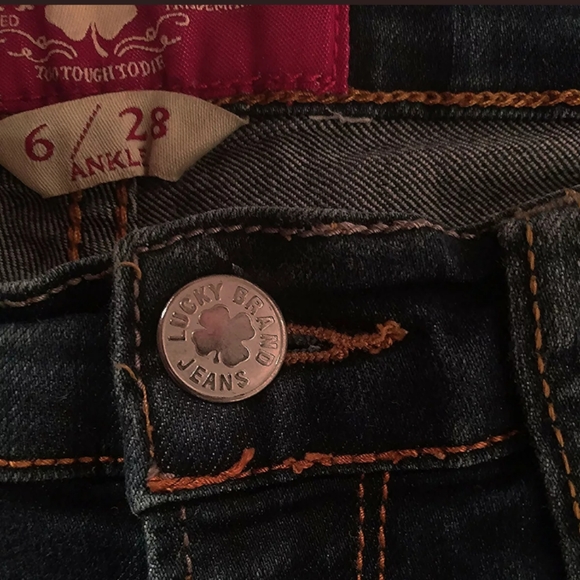 Lucky Brand Jeans Charlie Skinny Ankle Cut 6/28 - Picture 7 of 8